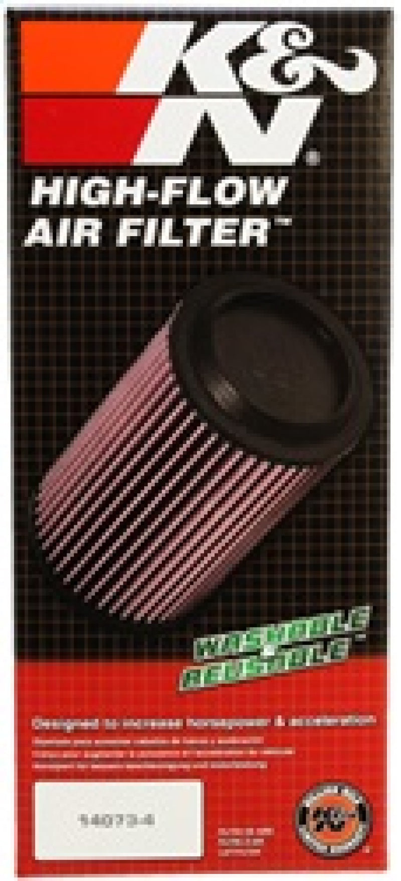 K&N Replacement Panel Air Filter for 2014 BMW 535D L6 3.0L DSL-SR1 Performance