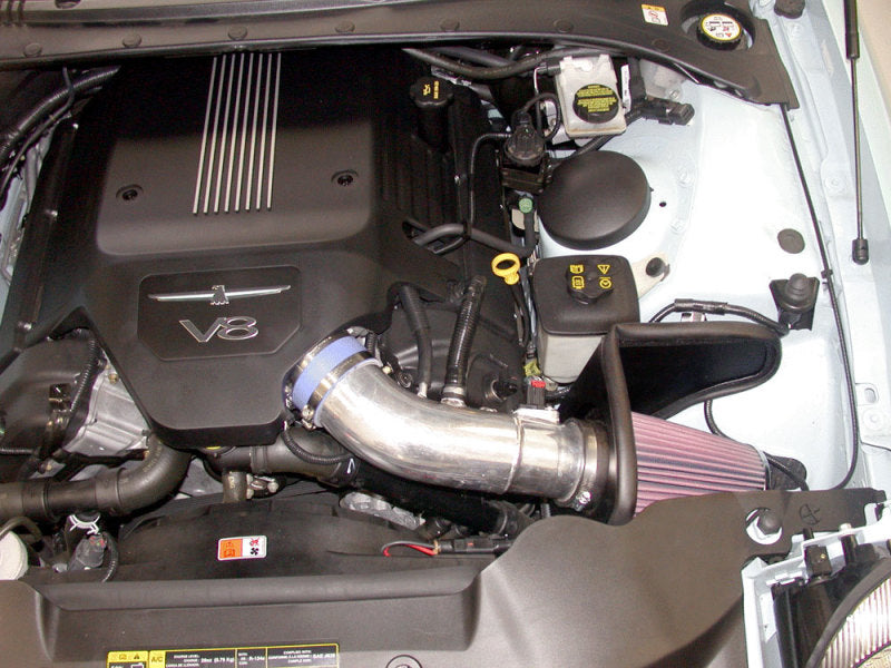 K&N Performance Intake Kit TYPHOON; FORD T-BIRD, 3.9L (CA), 03-04; POLISH-SR1 Performance