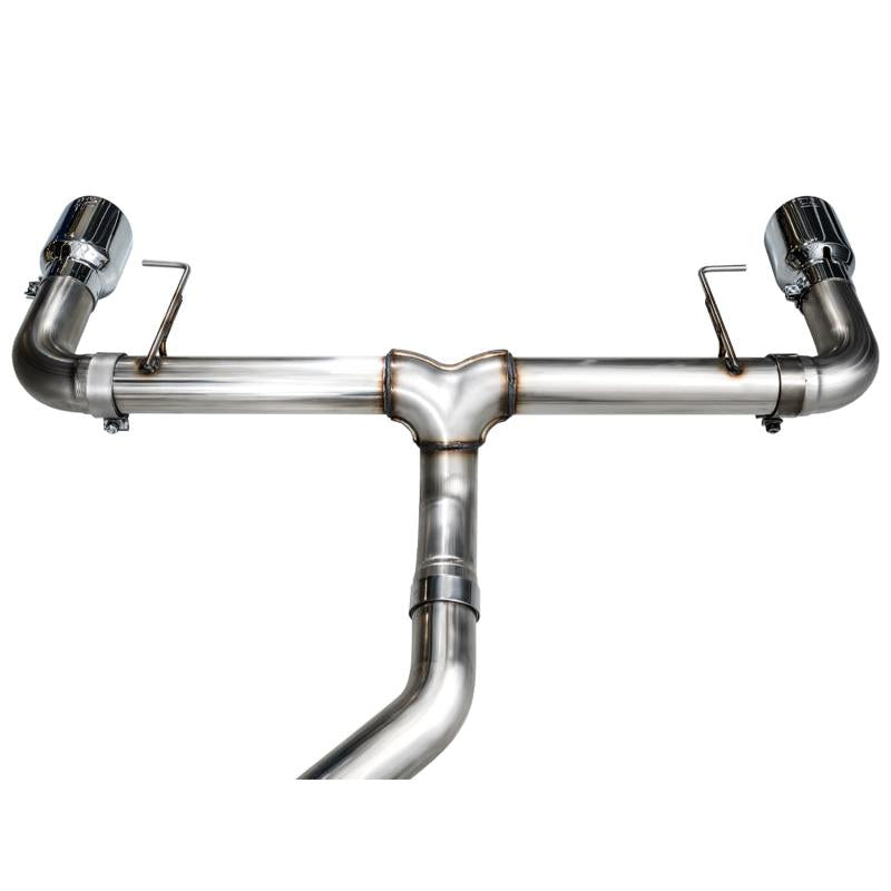 AWE 19-23 BMW 330i / 21-23 BMW 430i Base G2X Track Edition Axle Back Exhaust - Chrome Silver-SR1 Performance