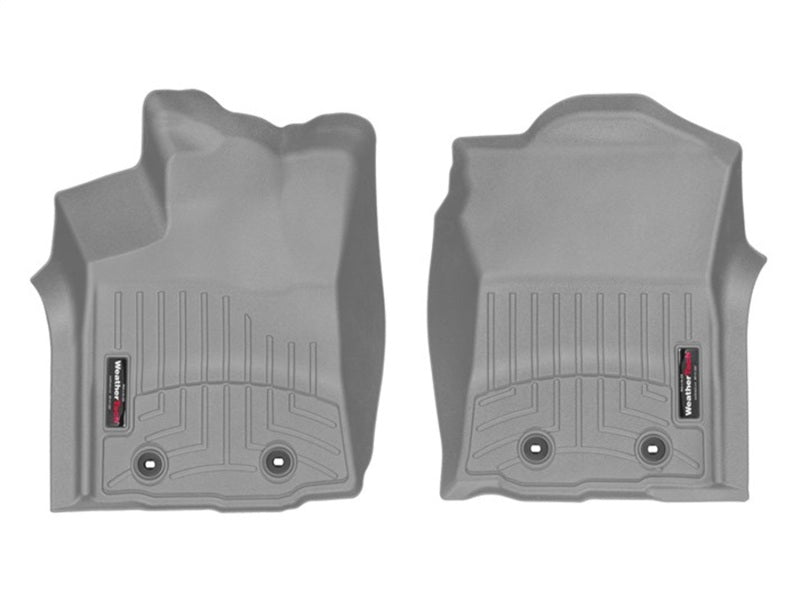 WeatherTech DigitalFit Front FloorLiner for Toyota Tacoma 2018-2019, Gray