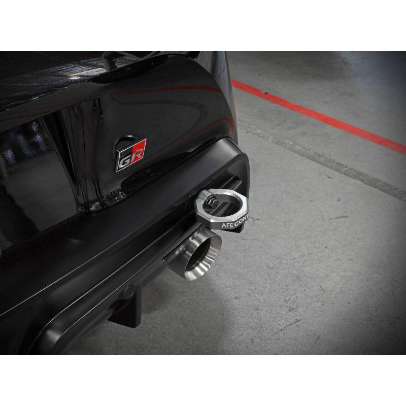 aFe Control Rear Tow Hook Gray 20-21 Toyota GR Supra (A90)-SR1 Performance