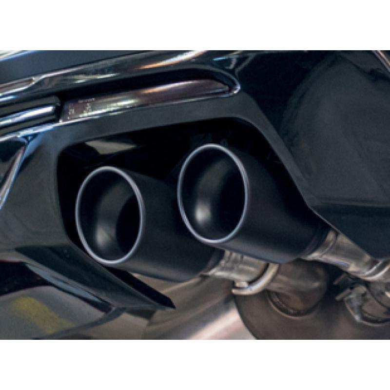 Borla 15-19 Subaru WRX/STI 2.5L Turbo 3in S-Type Catback Exhaust - 2.5in Black Chrome Tips