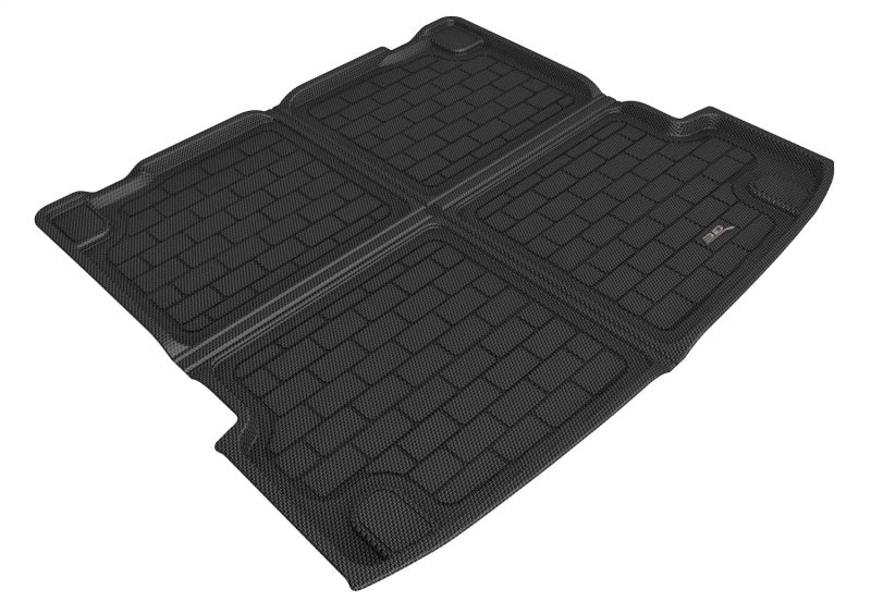3D MAXpider 20-21 BMW X6 (G06) with Spare Tire Kagu Cross Fold Cargo Liner - Black-SR1 Performance