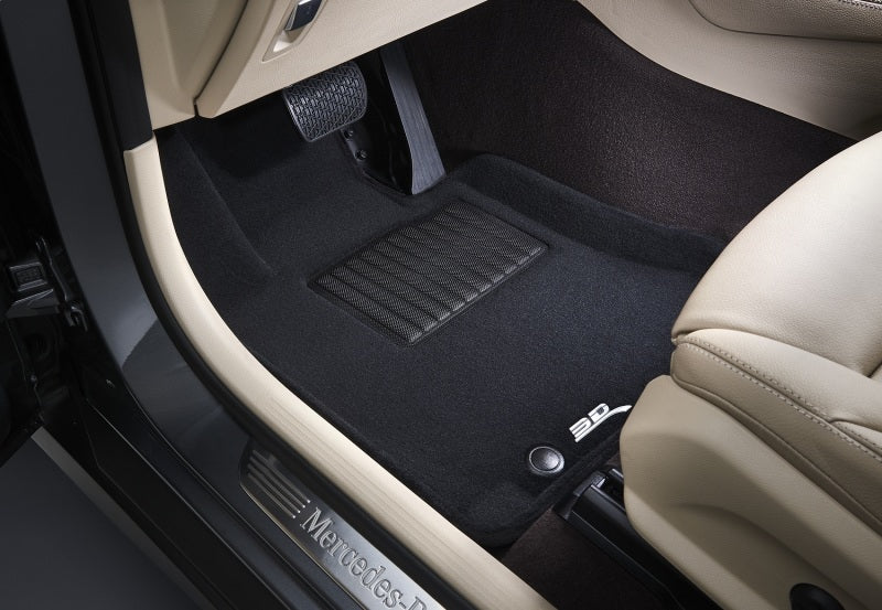 3D Maxpider 20-21 Tesla Model S Elegant Floor Mat- Black-SR1 Performance