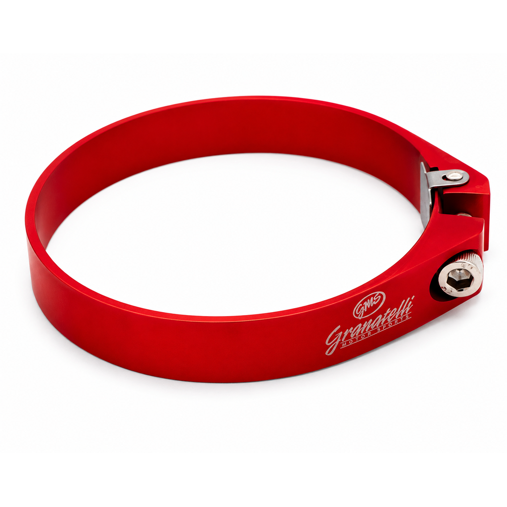 Granatelli Red Anodized Billet Aluminum Hose Clamp 97.5mm 99.5mm
