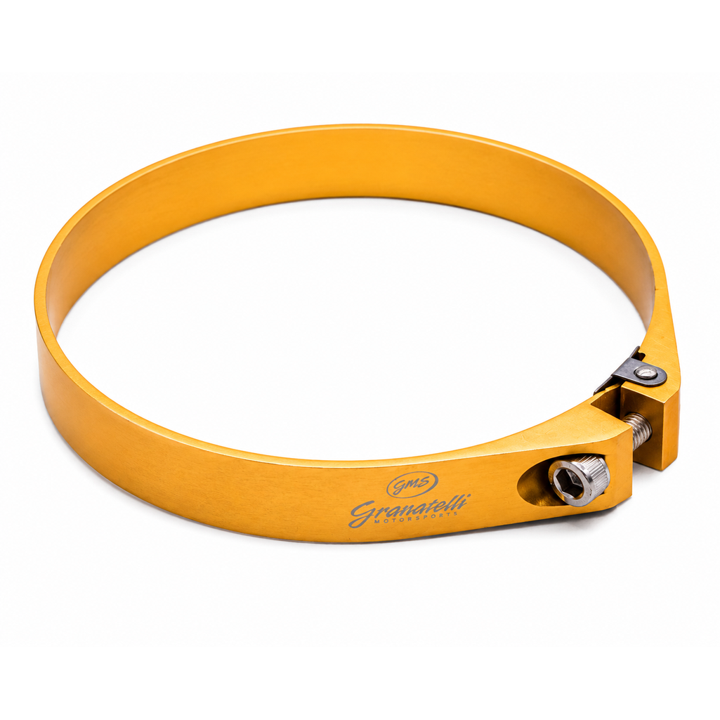 Granatelli Gold Anodized Billet Aluminum Hose Clamp 109.6mm 111.6mm