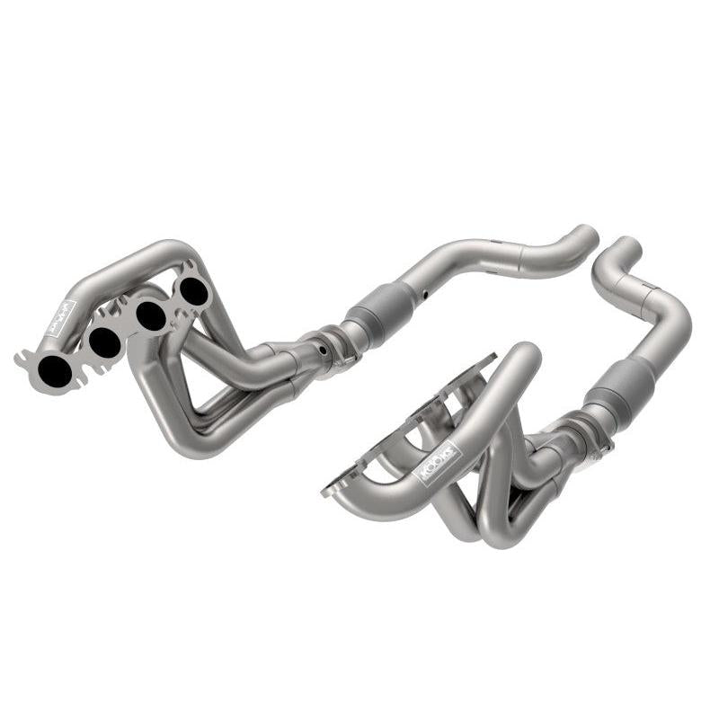 Kooks 2020 Mustang GT500 5.2L 2in x 3in SS Headers w/GREEN Catted Connection Pipe-SR1 Performance