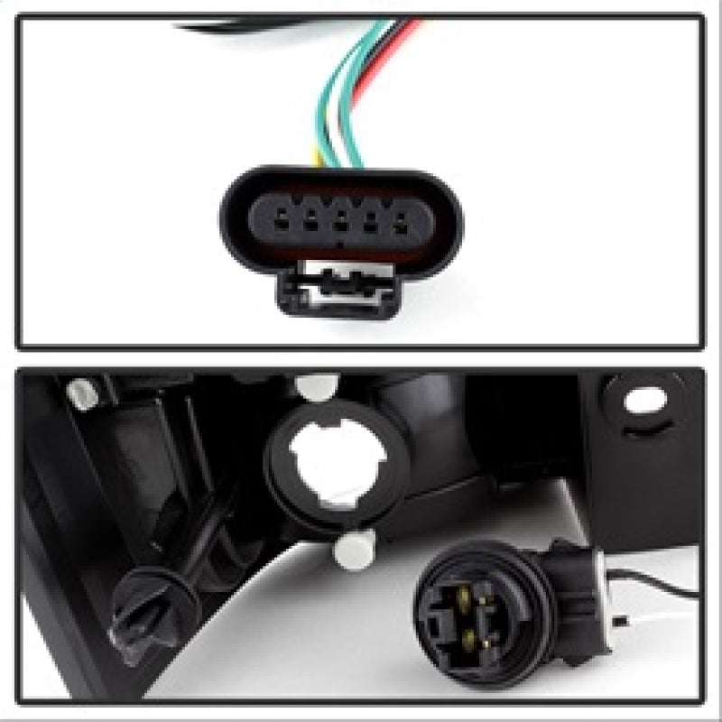 Spyder Chevy Suburban/GMC Yukon/Yukon Denali 07-14 LED Tail Lights Blk ALT-YD-CSUB07-LED-BK-SR1 Performance