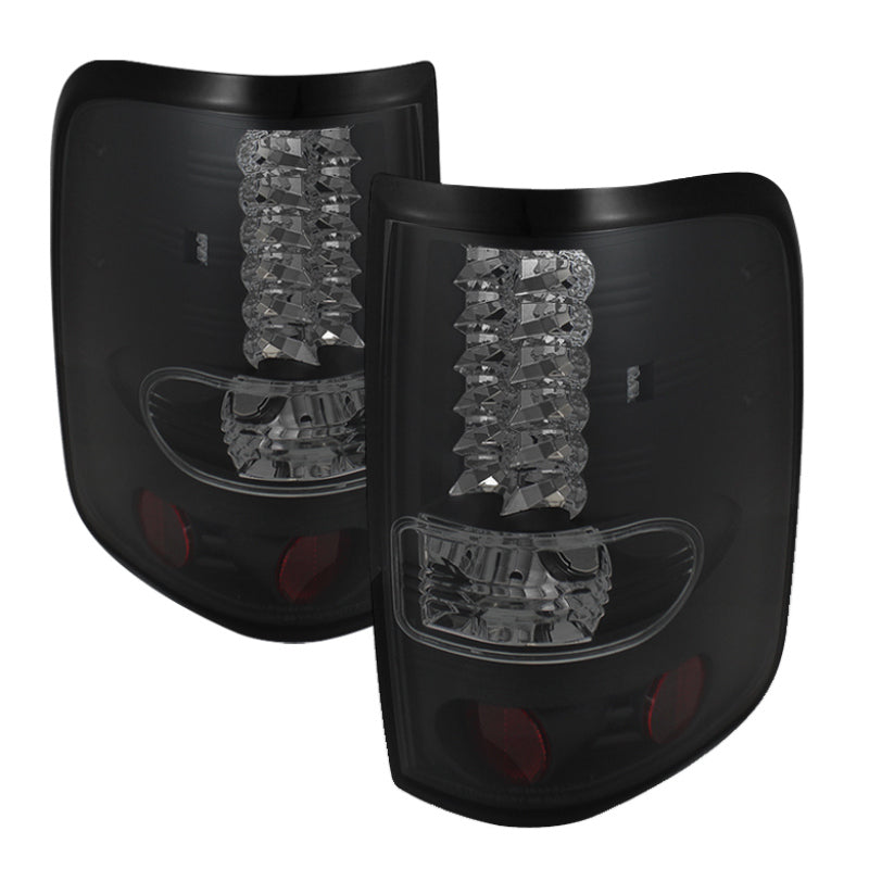 Spyder Ford F150 side 04-08 (Not Fit Heritage & SVT)LED Tail Lights Blk Smke ALT-YD-FF15004-LED-BSM-SR1 Performance