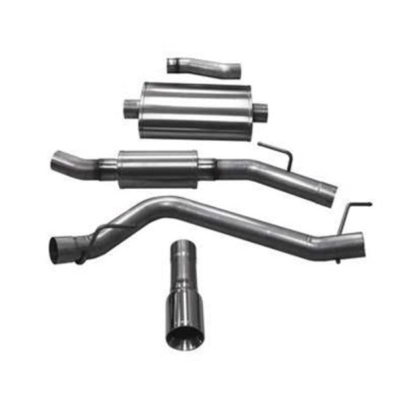 Corsa 2020-2024 Jeep Gladiator JT 3.0in Cat-Back Single Touring Side Exit w/ 4.0in Polished Tip-SR1 Performance