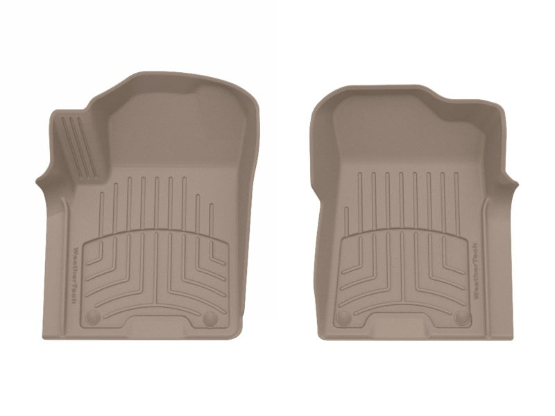 WeatherTech FloorLiner HP for Infiniti QX80 (2019-2024) - Tan, Front, Part #4515021IM