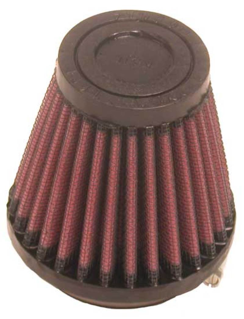K&N Filter Universal Rubber Filter 2 inch Flange 3 1/8 inch Base, 2 inch Top, 3 inch Height-SR1 Performance