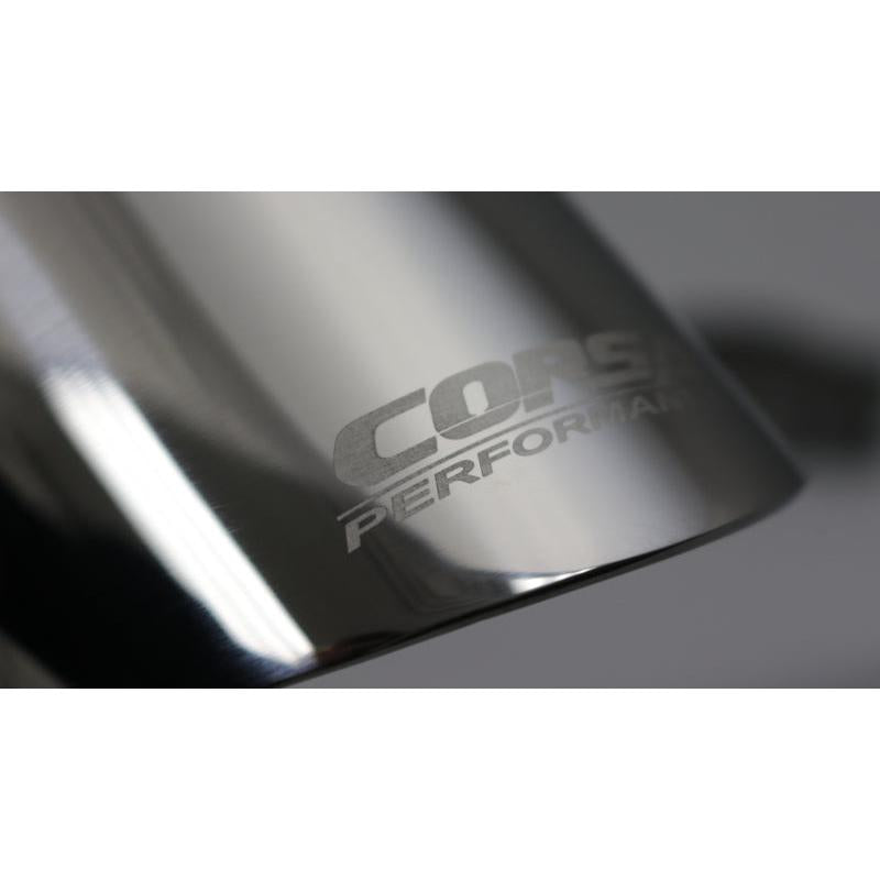 Corsa Single Universal 2.5in Inlet / 3.5in Outlet Polished PVD Pro-Series Tip Kit