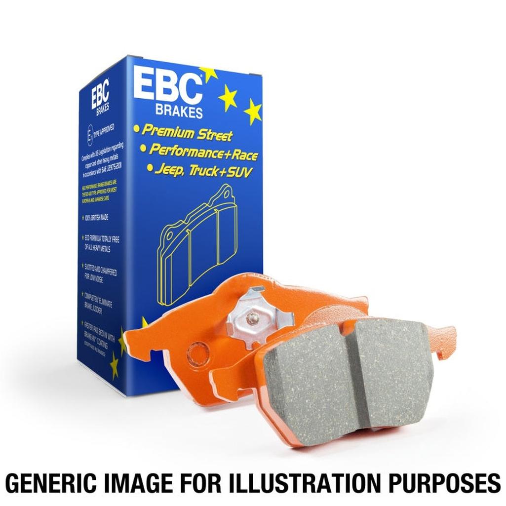 EBC Orangestuff Front Brake Pads for Aston Martin DB7 and Jaguar XJR/XKR - Part Number DP91110