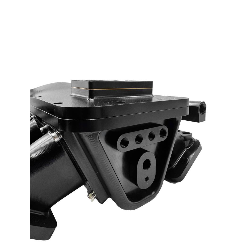 setups quickly exceed airflow capability smaller intake throttle-body configurations