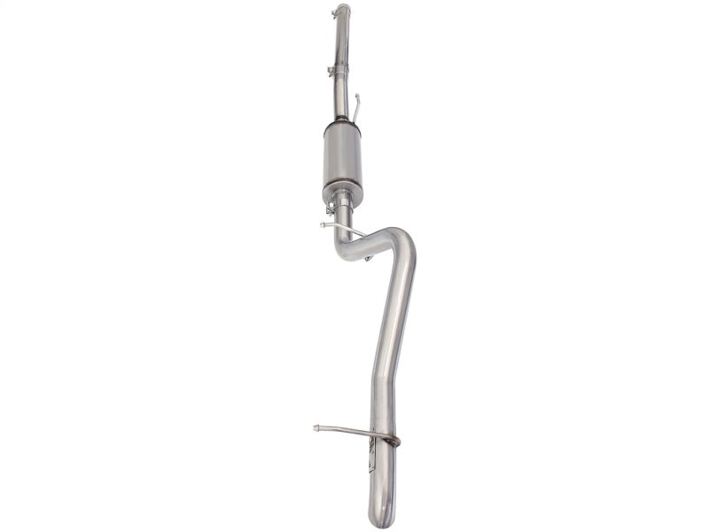 aFe MACHForce XP 2-1/2in SS-409 Cat-Back Exhausts w/ 18in Muffler 07-17 Jeep Wrangler V6-3.6L-SR1 Performance