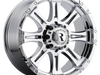 983 Raptor Modern 8-Split Spoke Design Raceline Wheel - Chrome Aluminum