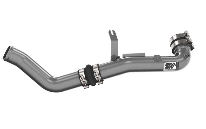 K&N 22-24 Honda Civic 1.5L L4 Aluminum Charge Pipe Kit - Gunmetal Gray-SR1 Performance