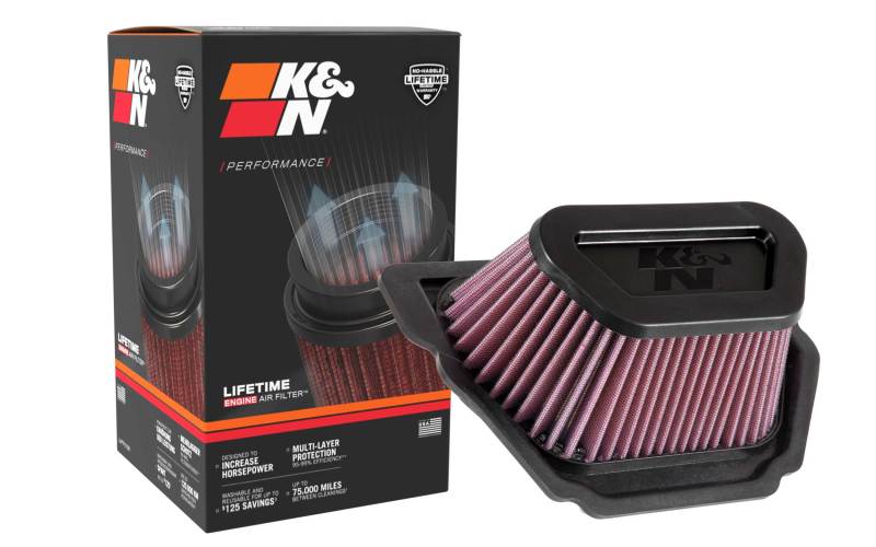 K&N 20-23 Yamaha YZF R1/M 998 Replacement Air Filter-SR1 Performance