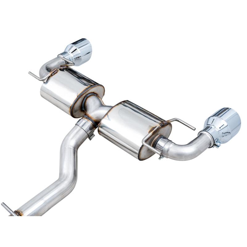 AWE Subaru BRZ/ Toyota GR86/ Toyota 86 Touring Edition Cat-Back Exhaust- Chrome Silver Tips