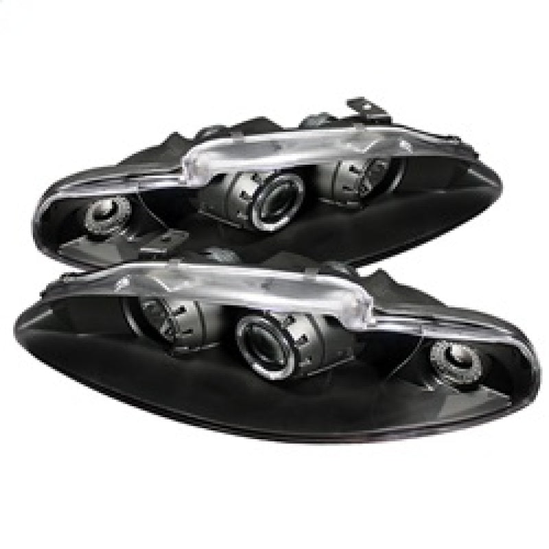 Spyder Mitsubishi Eclipse 95-96 Projector Headlights LED Halo Black High H1 Low H1 PRO-YD-ME95-HL-BK-SR1 Performance