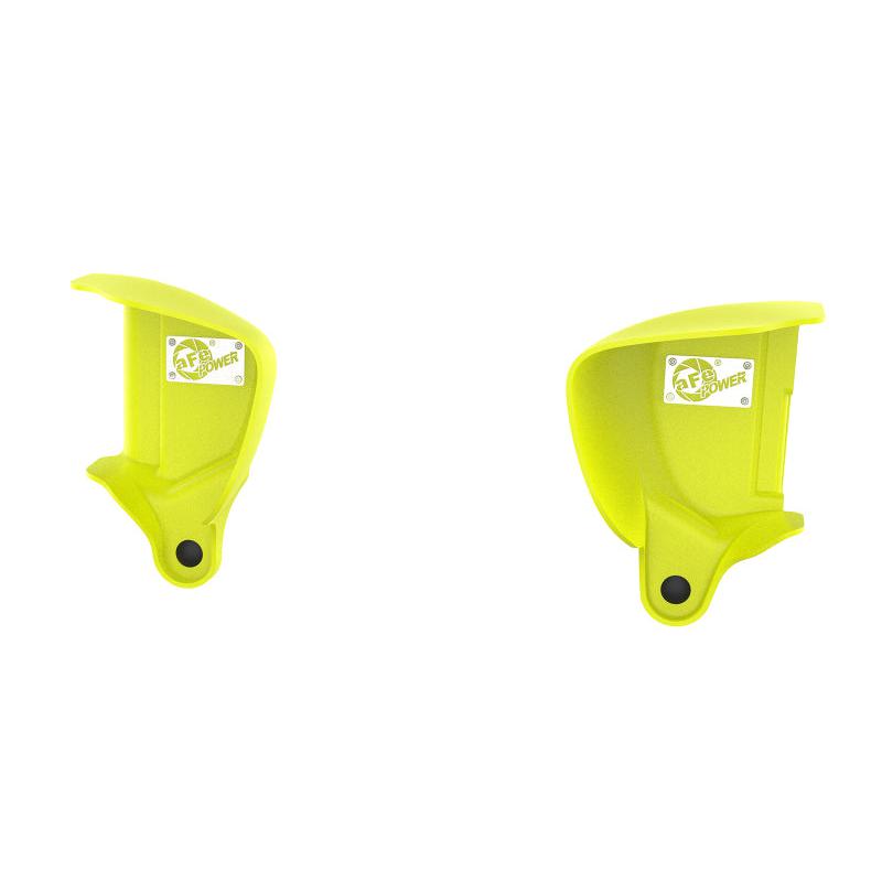 aFe Magnum FORCE Dynamic Air Scoop 15-18 BMW M3/15-20 M4 - Yellow