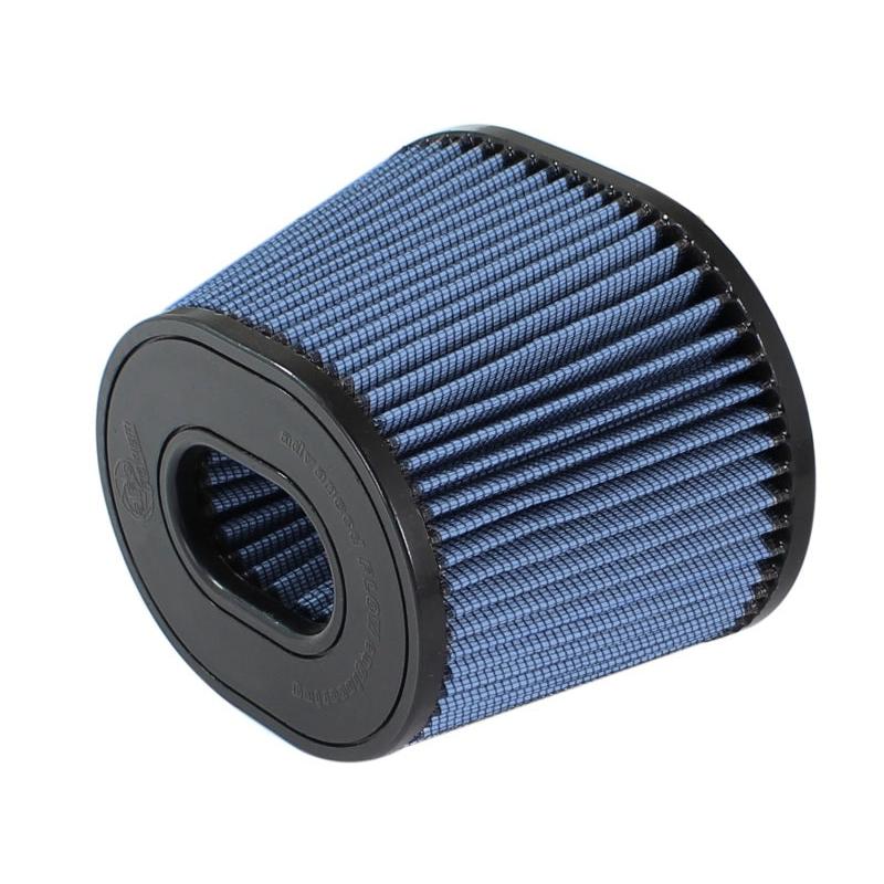 aFe MagnumFLOW Air Filters P5R Universal A/F 3.25in F x (9x6.5)in B x (6.75x5.5)in T x 3.375in H-SR1 Performance