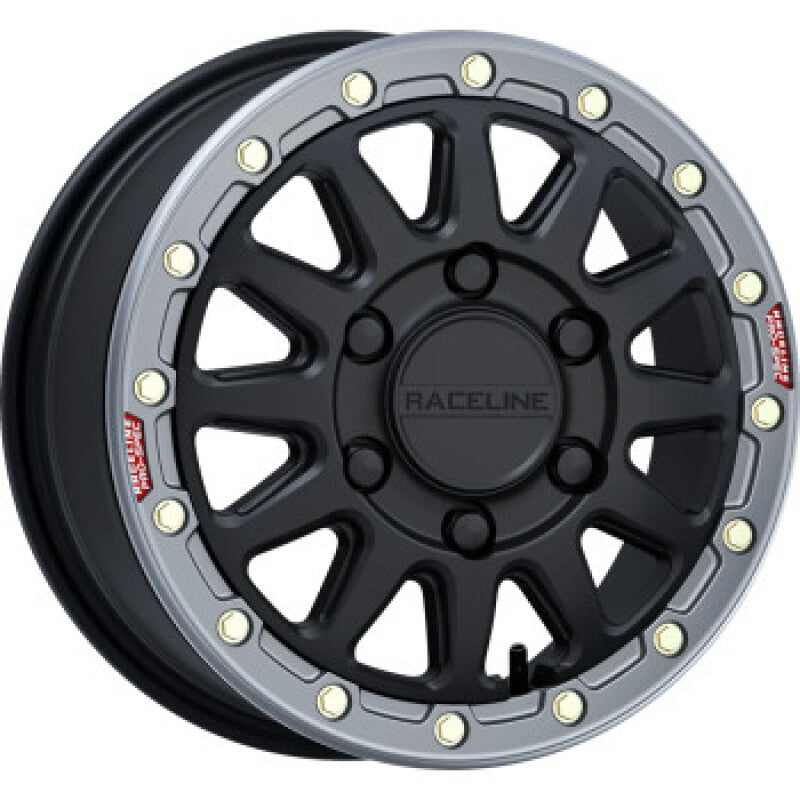 Raceline A14BG Alpha 17x7 Inch Beadlock Wheel for Powersports Vehicles