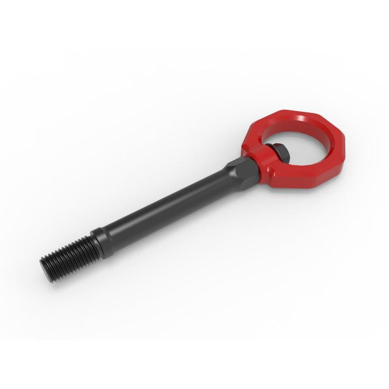 aFe CONTROL Front Tow Hook Red-SR1 Performance