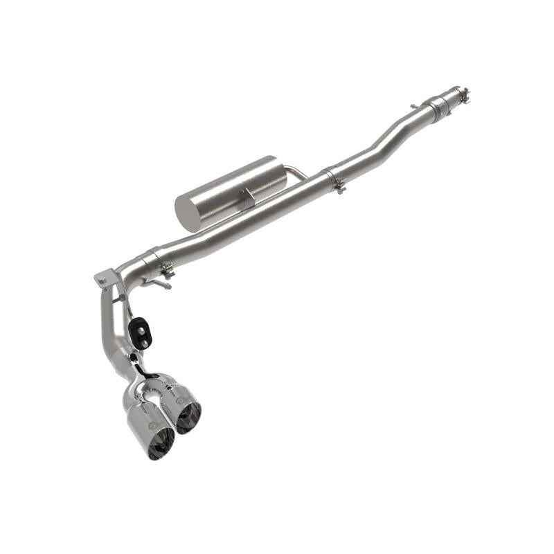 aFe Rebel Series 3in Cat-Back Exhaust Side Exit w/ Polished Tips 19-20 Ford Ranger L4-2.3L (t)-SR1 Performance