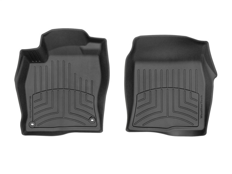 WeatherTech FloorLiner HP for 2016-2017 Honda Civic Hatchback – Custom Fit Front Floor Protection in Black