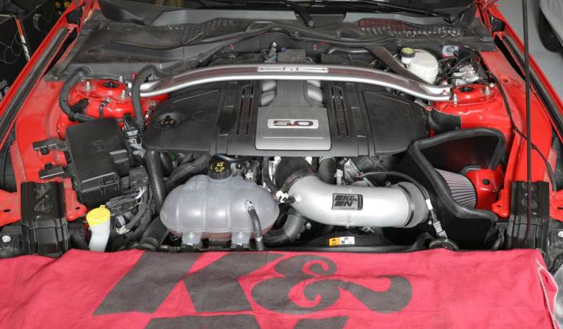 K&N 2018 Ford Mustang GT V8 5.0L F/I Typhoon Air Intake-SR1 Performance
