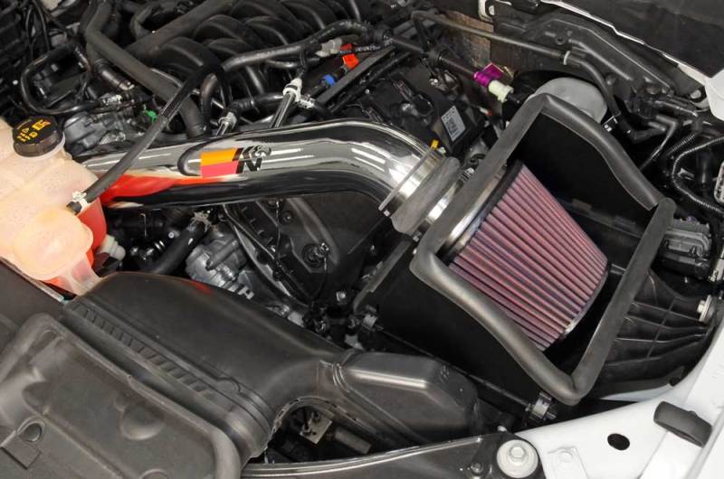 K&N 15 Ford F150 5.0L V8 F/I High Flow Performance Intake Kit-SR1 Performance