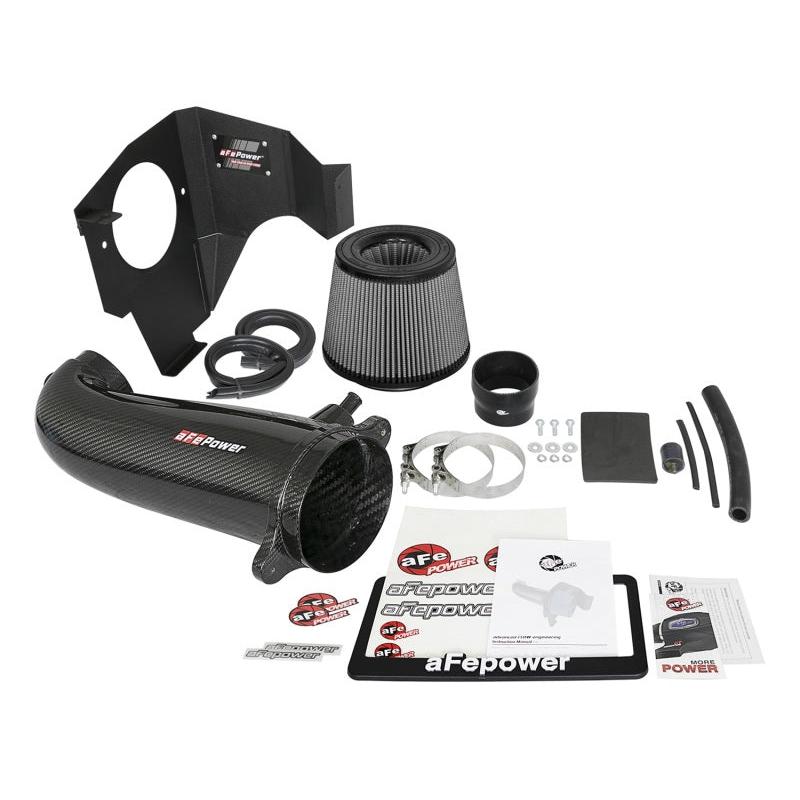 aFe POWER Magnum FORCE Carbon Fiber Stage 2 Track Series Pro Dry S CAIS - 11-18 Dodge Challenger V8-SR1 Performance