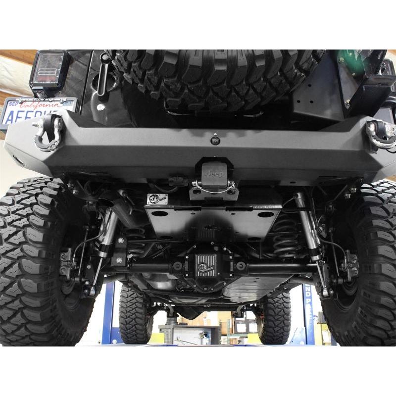 aFe Power Cover Glide Guard On Board Compressor Mount 07-14 Jeep Wrangler JK V6 3.6L-3.8L-SR1 Performance