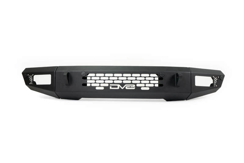 DV8 Offroad 2021+ Ford Bronco Low-Profile Front Bumper with Dual Row LED Light Bar Mount FBBR-03