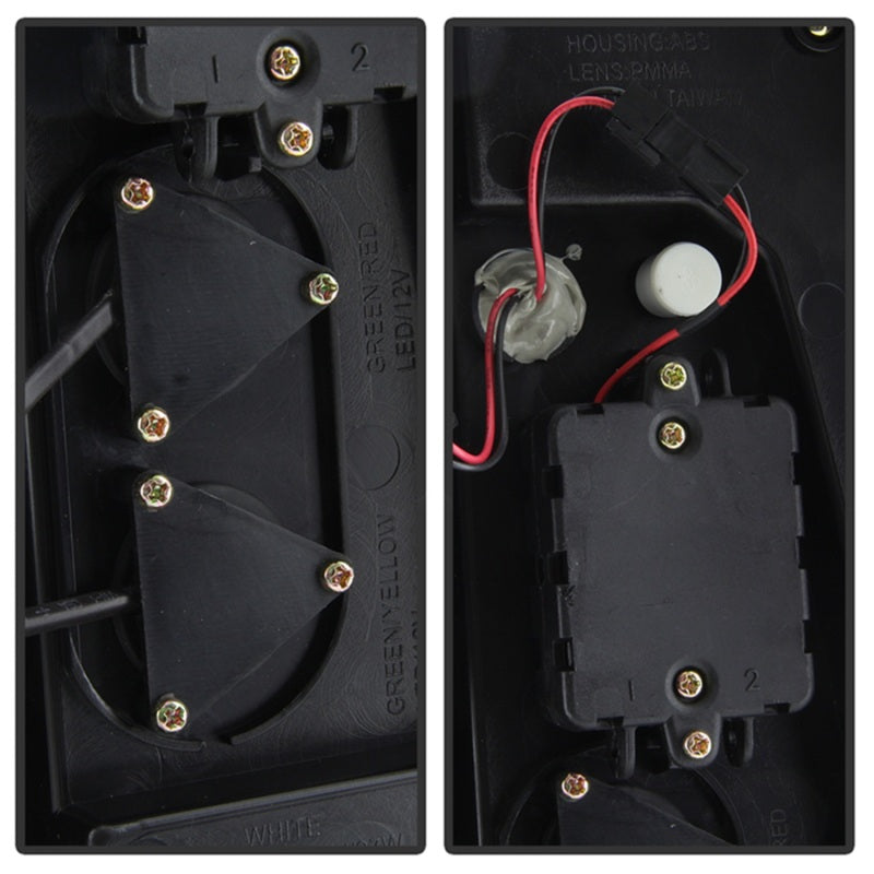 Spyder Chevy Suburban 07-14 V2 - LED Tail Lights - Black Smoke ALT-YD-CSUB07V2-LED-BSM-SR1 Performance