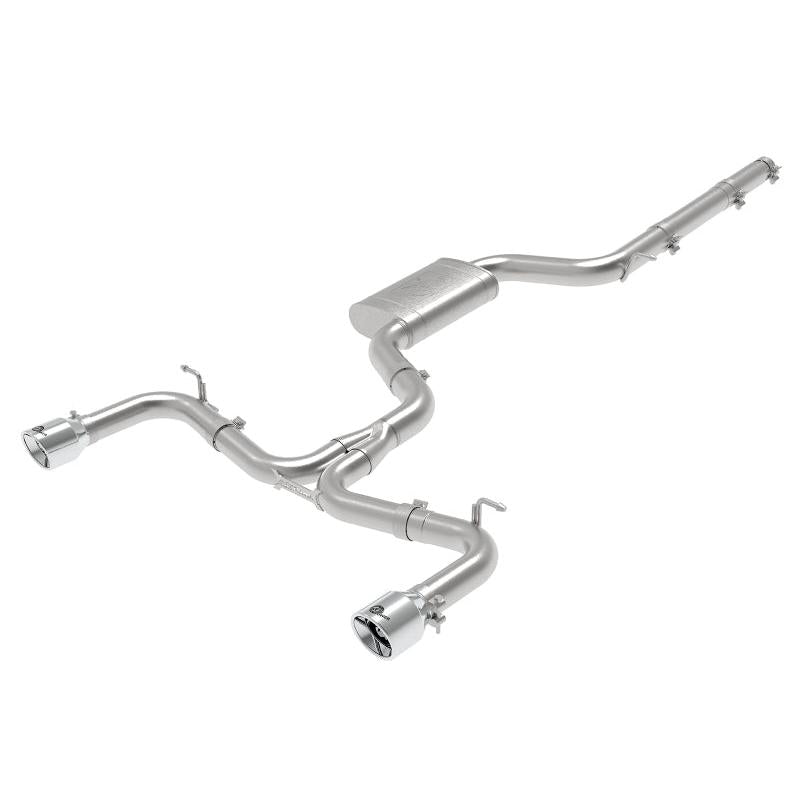 aFe MACHForce XP 3in-2.5in SS Exhaust Cat-Back 15-17 Volkswagen GTI (MKVII) L4-2.0L (t) - Polished-SR1 Performance