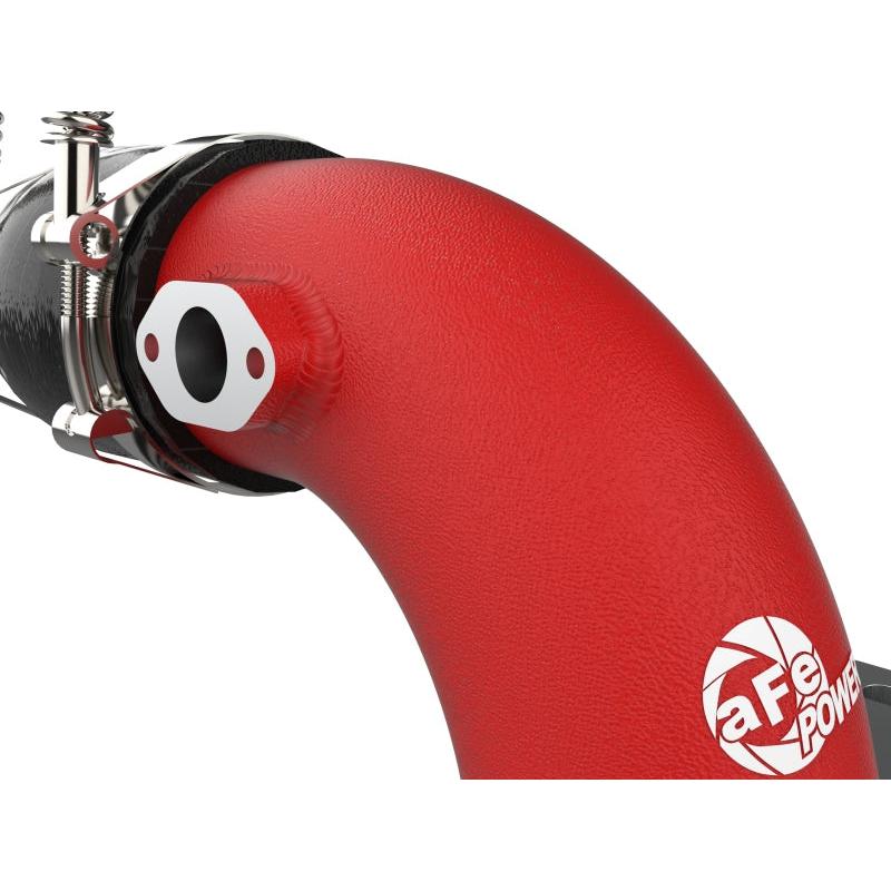 aFe Kia Stinger 18-22 V6-3.3L (tt) BladeRunner Cold Charge Pipe- Red-SR1 Performance
