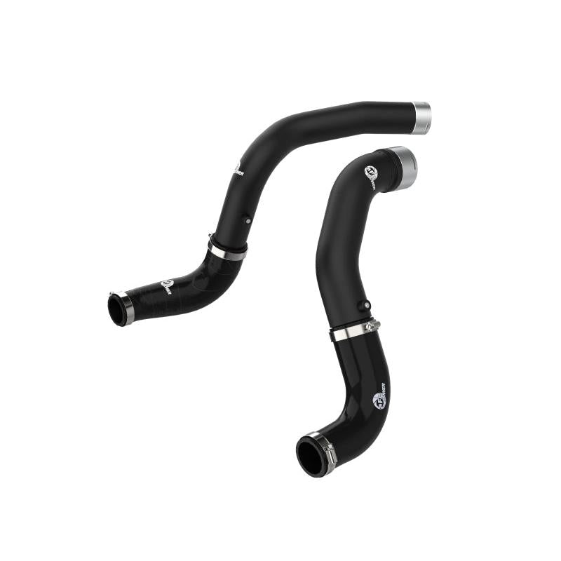 aFe BladeRunner Black 3in Intercooler Hot & Cold Side Pipe Kit 20-21 Jeep Wrangler V6-3.0L (td)