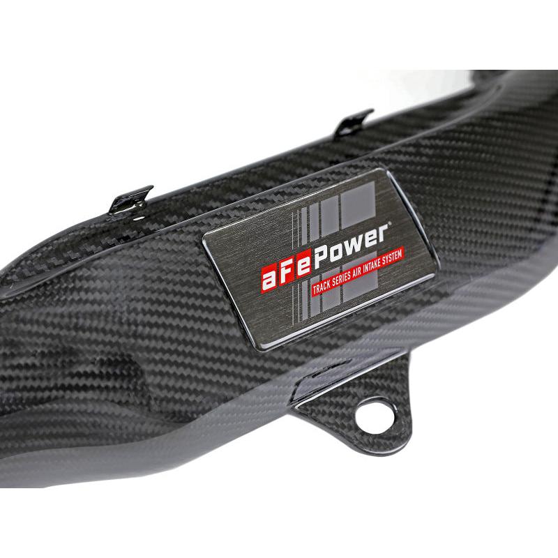 aFe Track Series Stg 2 Carbon Fiber Intake w/Pro 5R Media 15-20 BMW M3/M4(F80/82/83) L6-3.0L(tt) S55-SR1 Performance