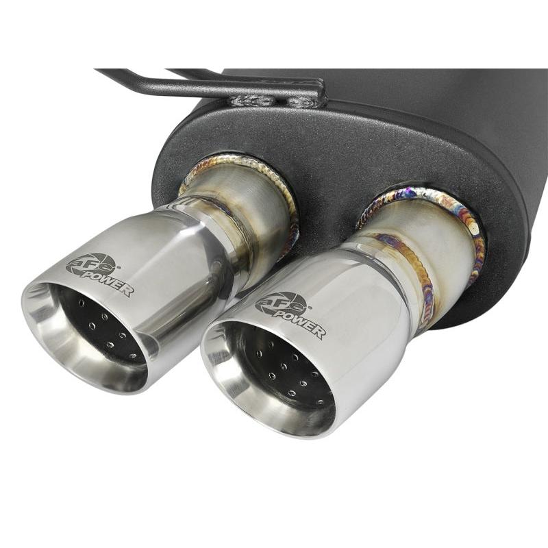 aFe MACH Force-Xp 2-1/2in 304 SS Cat-Back Exhaust w/Polished Tips 05-08 BMW Z4 M Coupe (E86) L6 3.2L-SR1 Performance
