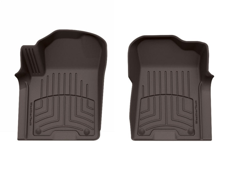 WeatherTech 19-24 Infiniti QX80 Front FloorLiner HP in Cocoa - Custom Fit All-Weather Protection
