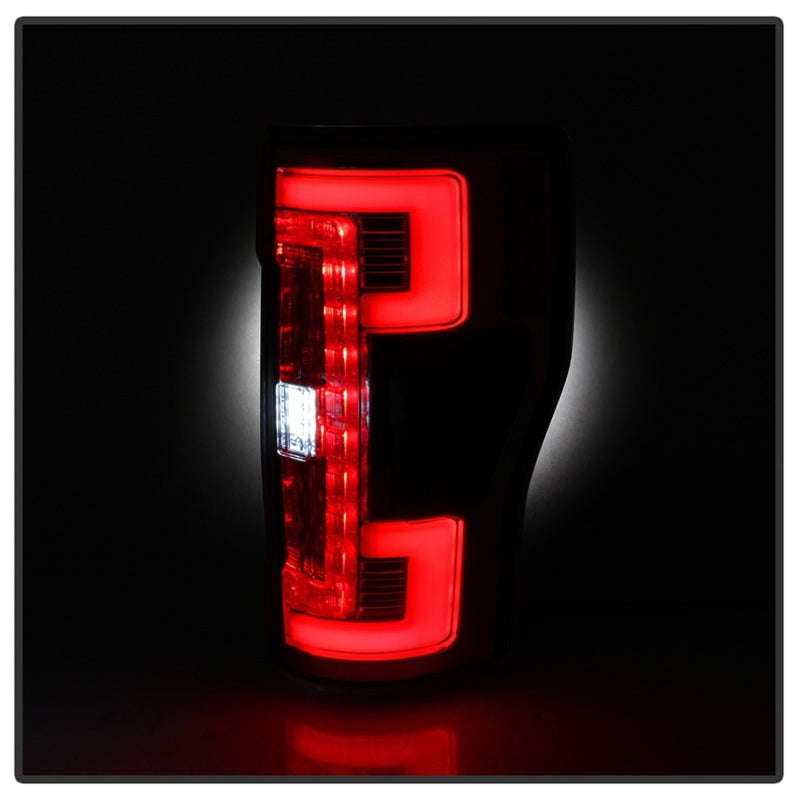 Spyder 17-18 Ford F-250 SD (w/Blind Spot Sens) LED Only Tail Lights - Red Clr (ALT-YD-FS17BS-LED-RC)-SR1 Performance
