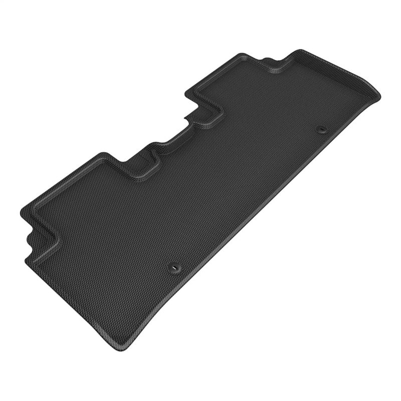 3D MAXpider 2023 Kia EV6 Kagu Black Floor Mat - Row 2-SR1 Performance