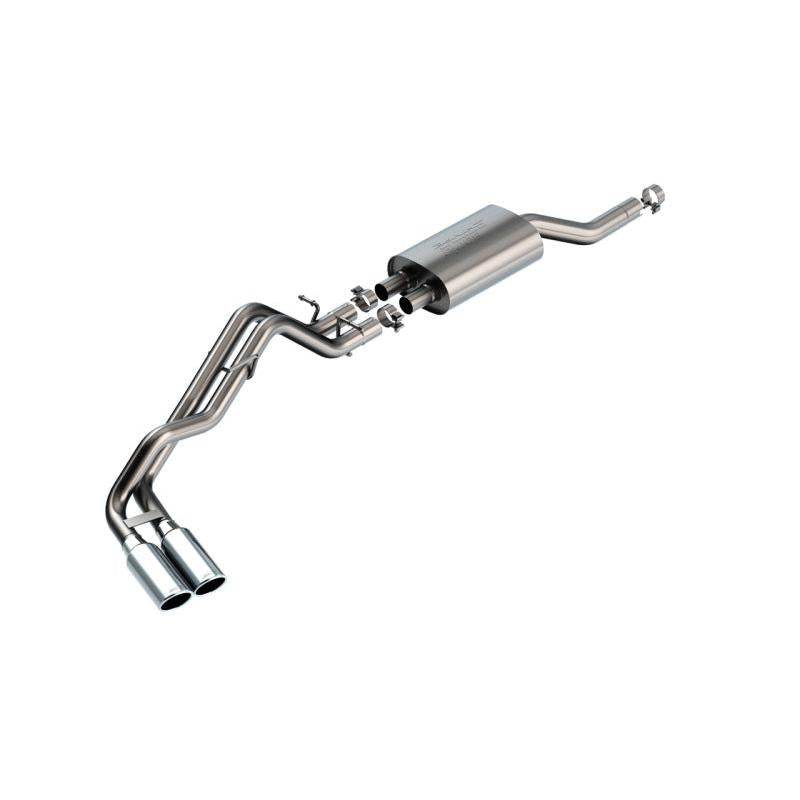 Borla 2024+ Ford Ranger XLT S Type Catback System - Chrome Tip