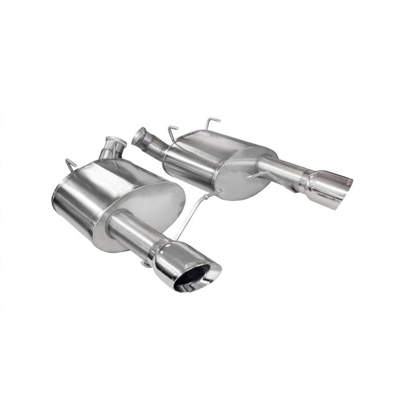 Corsa 2011-2014 Ford Mustang GT/Boss 302 5.0L V8 Polished Xtreme Axle-Back Exhaust