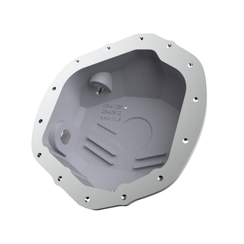 aFe Street Series Rear Differential Cover Raw w/ Machined Fins 19-20 Ram 2500/3500