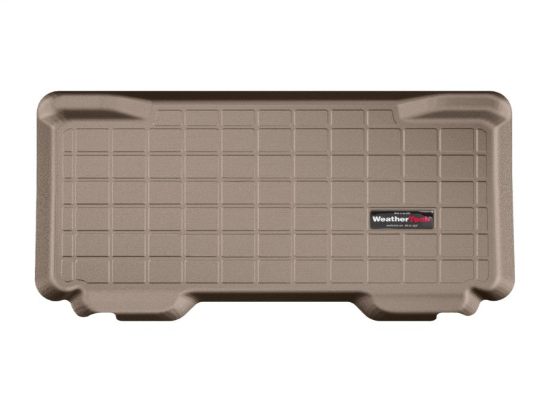 WeatherTech 2014+ Mini Cooper Hardtop Cargo Liner Tan Part #41711 – Complete Trunk Protection with Raised Lip and Textured Finish