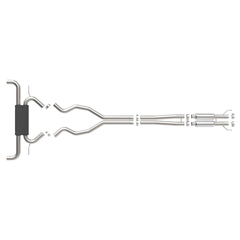 aFe Vulcan Series 2 1/2in 304 SS Cat-Back 19-20 Ford Edge ST V6 2.7L(tt)-SR1 Performance